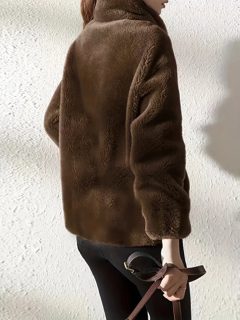 AMABEL | Stylowa, casualowa, miękka kurtka