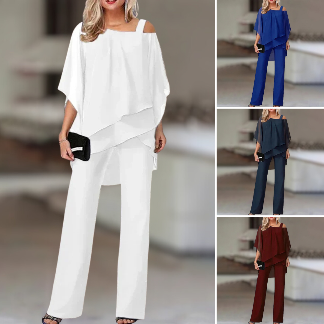 DANETTE | Elegancki Casual Zestaw Dwuczęściowy