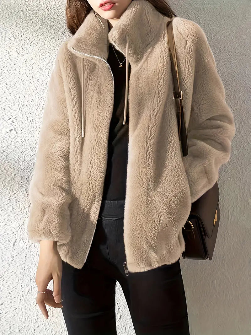 AMABEL | Stylowa, casualowa, miękka kurtka