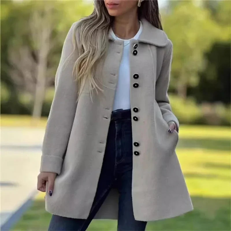 CADENZA | Elegancki Casualowy Płaszcz