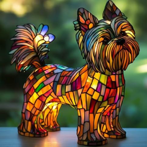 LULU | Słodziutka lampka pieseczek Yorkshire Terrier