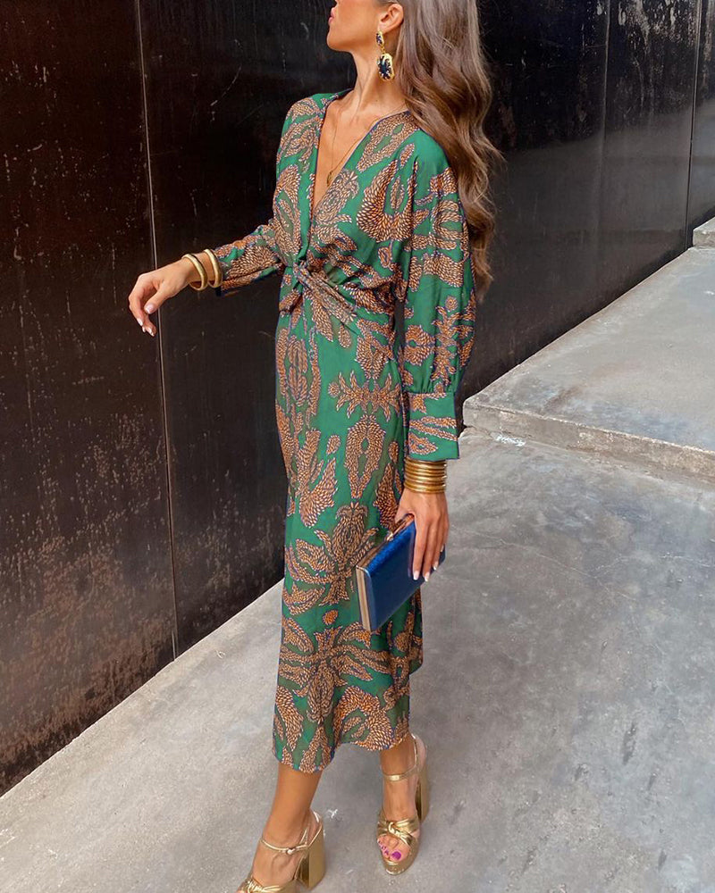 FERNANDA | Luksusowa Boho Maxi Sukienka