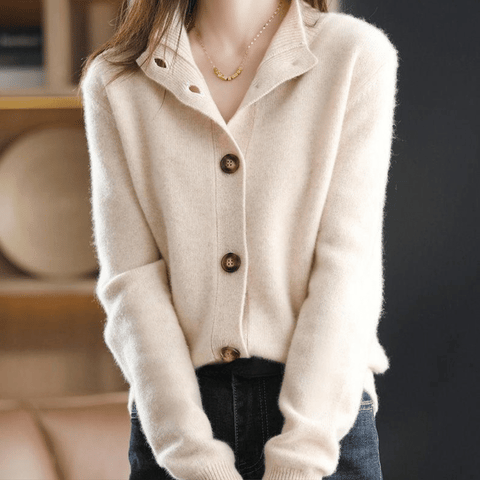 ANNIE | Sweter-Kaszmirowy-Gilet